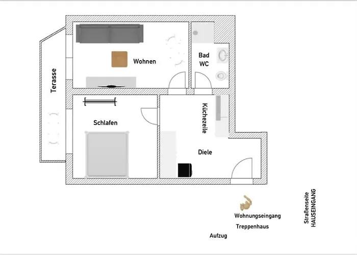 - Parkplatz, Citynah, Lift - Naehe Dus & Dortmund & Koeln & Essen * Wuppertal